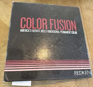 Redken Color Fusion Haircolor Swatch Sample Book Beautician Hair Color Full - Picture 1 of 14
