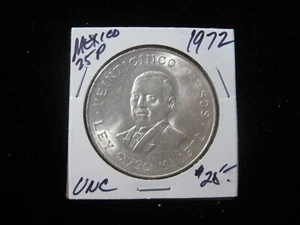1972 MEXIKO 25 PESO .720 SILBER UNC - Bild 1 von 2