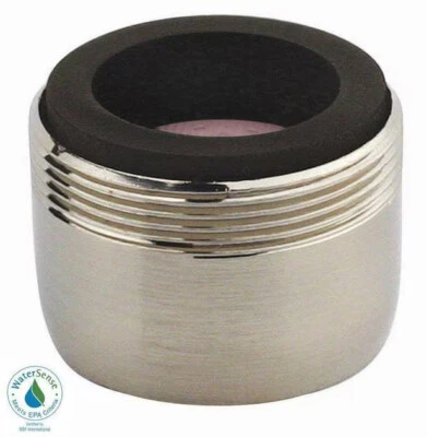 Aireador de grifo NEOPERL 1,2 GPM doble rosca PCA ahorro de agua, níquel cepillado Foto 1 de 4