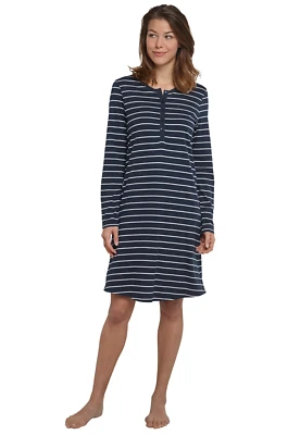 Schiesser Camicia da Notte Donna 95 CM Vestaglia Manica 36 38 40 42 44 46 48 50 - Imagen 1 de 4