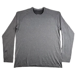 Lululemon Metal Vent Tech Long Sleeve Shirt Mens XL Gray Training Gym Athleisure - Picture 1 of 9