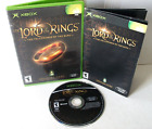 Lord of the Rings LOTR The Fellowship of the Ring Xbox Complete Game Original