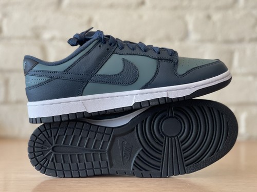 YEEZY Nike Dunk Low Retro PRM Classic Mineral Slate Armory Navy DR9705 300 da uomo taglia 9