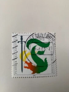 BRD 2001 Mi.Nr. 2207 Further Drachenstich mit Vollstempel Luxus!!!!! - Bild 1 von 1