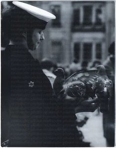 Gert Mellers, Le colombe di Trafalgar Square, foto originale, del 1965 - Foto 1 di 3
