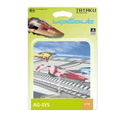 NEW Wipeout AG-SYS Collection Figure #18 First Edition Anti-Gravity by Totaku
