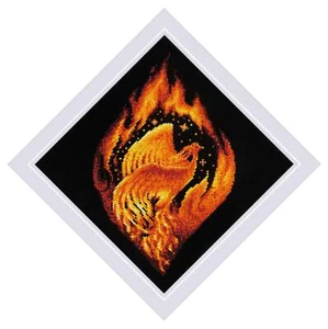 Kit de punto de cruz contado Flaming Phoenix R2259 - Imagen 1 de 2