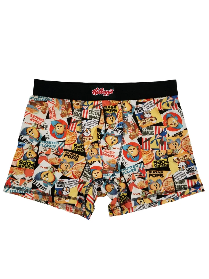 Mens Vintage Kellogg's Cereal Underwear Boxer Briefs Boxers - Image 1 of 1