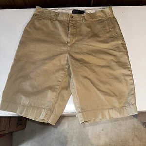 Pantalones Cortos Polo Ralph Lauren Para Hombre Talla 30 Logo Calce Relajado Caqui Tostado Beige - Imagen 1 de 8