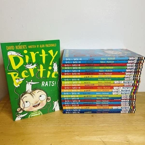 Dirty Bertie Book Bundle x 22 Paperback Lot By David Roberts Alan MacDonald - Picture 1 of 6