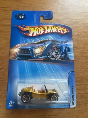 Hot Wheels Meyers Manx Gold Dune Buggy convertibile da collezione #139 (ub) - Immagine 1 di 2