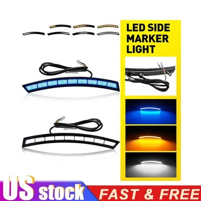 Luces antiniebla LED para guardabarros laterales para Honda CR-V CRV DRL 2023-2024 Foto 1 de 4