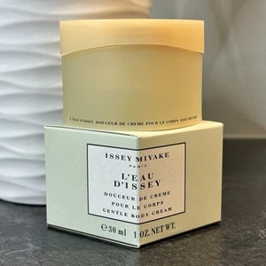 Issey Miyake L'Eau D'Issey sanfte Körpercreme 1 oz/30 ml brandneu eingestellt - Bild 1 von 7