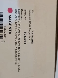Kompatibel Tonerkartusche für Lexmark X 544 - Photo 1/3
