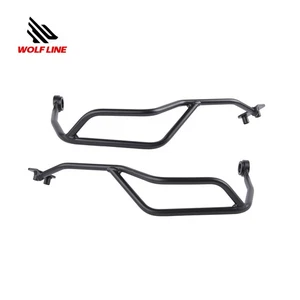 Protecteur de guidon Handguard d’acier pour 2016-2019 Honda CRF1000L Africa Twin - Picture 1 of 11