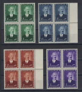 Norvège - Bloc De Quatre - Yvert 285/88 MNH - Picture 1 of 1