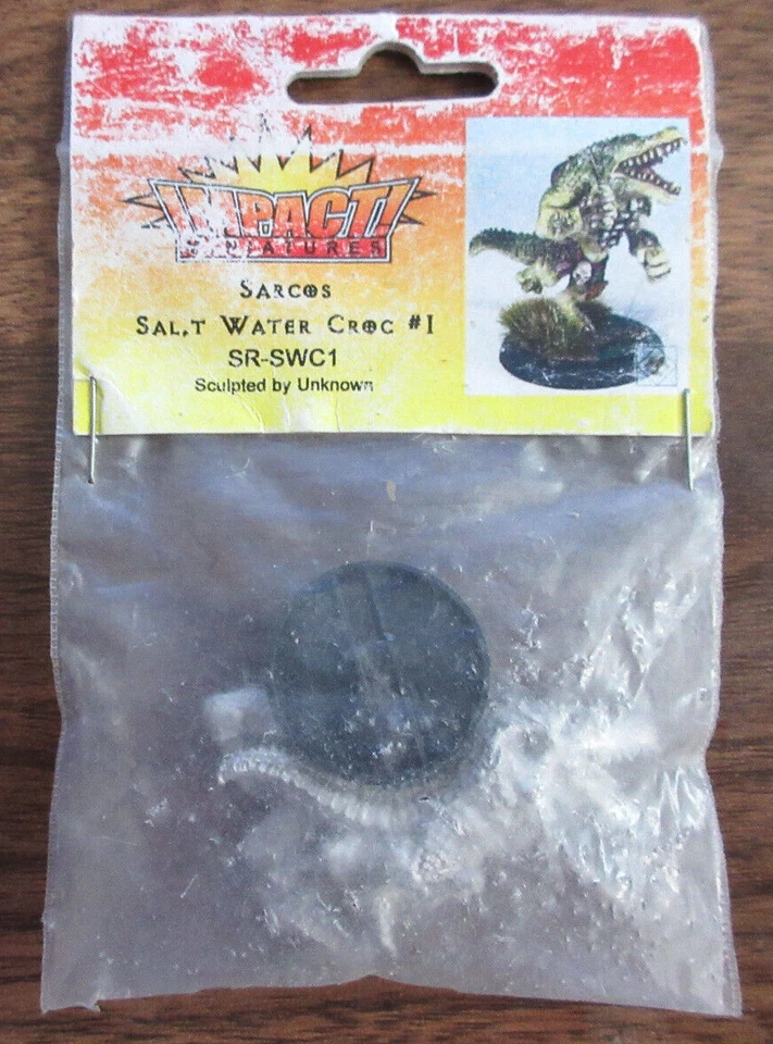 Impact Elfball Fantasy Football Metal  - Sarcos: Salt Water Croc #1 - Image 1 of 1
