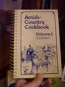AMISH COUNTRY COOKBOOK VOL I, RECIPES FROM DAS DUTCHMAN ESSENHAUS MIDDLEBURY IN - Picture 1 of 3