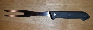SMART COOK Cutlery Kitchen CARVING FORK Stainless Steel Bakelite Handle - Picture 1 of 15