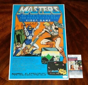 POSTER NOLAN BUSHNELL ATARI FONDATORE FIRMATO 12X18 MASTERS OF THE UNIVERSE COA!! - Foto 1 di 1