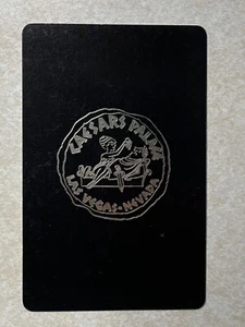 Vintage Caesar's Palace Las Vegas Casino Single Swap Playing Card PC332 - Picture 1 of 2