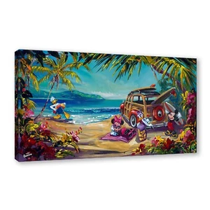 Surf Day 10Hx20L Disney Fine Art by Steve Barton - Picture 1 of 1
