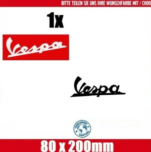 Vespa Roller, Scooter Aufkleber Sticker Decal Schriftzug Tuning Rally 8x20cm - Picture 1 of 11