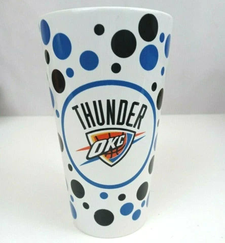 NBA Basketball Oklahoma City Thunder OKC Ceramic 6" Coffee Mug Cup Cover