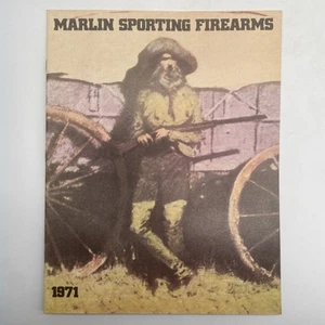 1971 Marlin Sporting Firearms Catalog Vintage Paperback - Picture 1 of 4