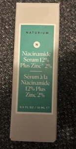 Naturium Niacinamide Mini Face Serum 12% Plus Zinc 2% - 0.5 fl oz (15ml) 1 Count - Picture 1 of 1