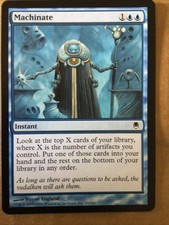 MTG Machinate Darksteel 24/165 Regular Common