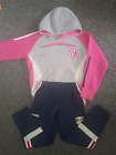 O'neills Aontroim girls grey hoodie and navy trucksuit bottoms age 5-6 years