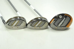 Callaway Mavrik #3 Fairway Wood, 3 and 5 Hybrids Set Regular RH Graphite #194024 - Picture 1 of 6