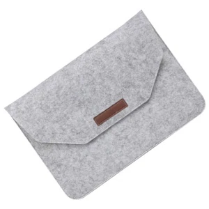 Wool Felt Laptop Bag Carrying Sleeve -Schutzfall Laptop-Aufbewahrungstasche - Bild 1 von 12