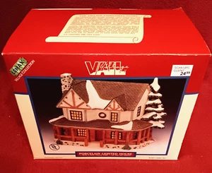 Lemax Vail Village 1997 Porcelain Lighted House New In Box NICE Read - Picture 1 of 7
