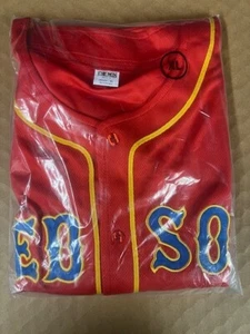 One Piece Boston Red Sox Celebration Day 2025 Giveaway Jersey XL Strawhat crew - Picture 1 of 3