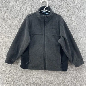 Columbia Steens Mountain II Fleece Boy Small Black Full Zip Outdoor Gorpcore - Picture 1 of 15