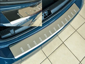 Toyota RAV-4 IV 2013-2015 acero inoxidable protección borde de carga S4.0 con borde AF - Imagen 1 de 1
