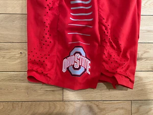 Nike Elite Stripe Ohio State Buckeyes Dri-Fit On Court Basketball Spiel Shorts - Bild 1 von 5