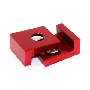 RED 12mm Alloy Chain Adjuster Block Tensioner PIT PRO Quad Trail Dirt Bike ATV - Picture 1 of 3