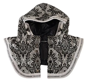 DOLCE & GABBANA Hat Cotton White Floral Whole Head Wrap Capello One Size Mens - Picture 1 of 7