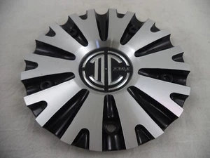 II 2 Crave Silver / Black Wheel Rim Center Cap # 106-CAP-B / SL1202-01 (1CAP) - Picture 1 of 5