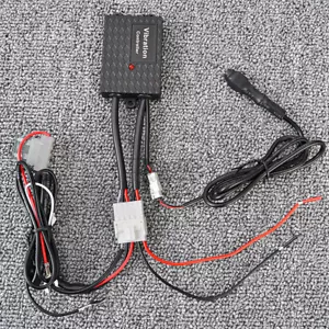 12V Car LED Daytime Running Light Relay Harness DRL Control ON/OFF Automatic - Foto 1 di 9