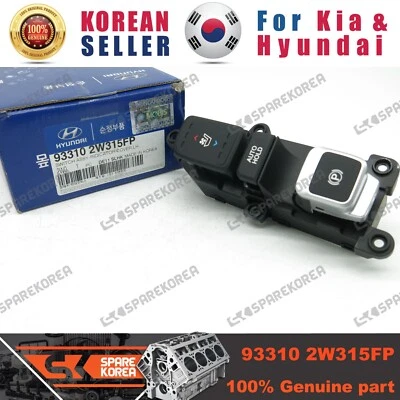 Genuine/OEM 933102W315FP SWITCH ASSY-INDICATOR COVER,LH for Hyundai Santa Fe 15 - Image 1 of 2