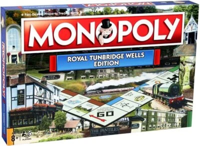 Monopoly : Royal Tunbridge Wells Edition Boardgame **NEW & FREE UK SHIPPING** - Image 1 of 4