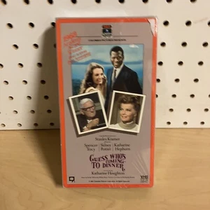 Guess Whos Coming to Dinner Spencer Tracy Sidney Poitier K Hepburn VHS 1986 - Bild 1 von 12