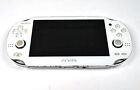 PS Vita PCH-1000 Sony PlayStation Game Console Crystal White Tested Very Good