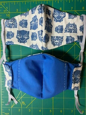 Disney Marvel Black Panther Face Mask Cotton Double Layer - Image 1 of 4