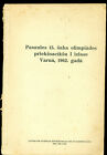 World 15th Chess Olympiad Qualifying Tournament Varna-1962 Vol.I Book Latvian