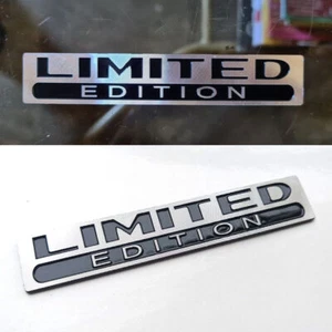 1x LIMITED EDITION Logo 3D Metal Emblem Body Badge Decal Sticker Car Accessories - Imagen 1 de 15
